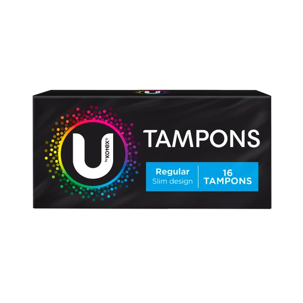 U by Kotex Tampons Regular | 16 pack