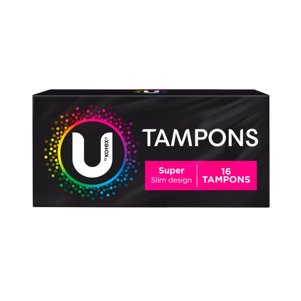 U by Kotex Tampons Super | 16 pack