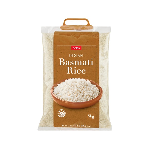 Coles Basmati Rice | 5kg
