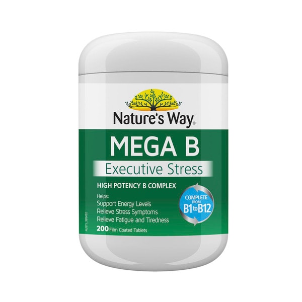 Nature's Way Mega B Executive Stress | 200 pack