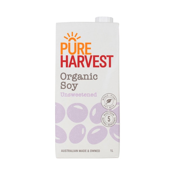 Pureharvest Organic Malt Free Long Life Soy Drink | 1L