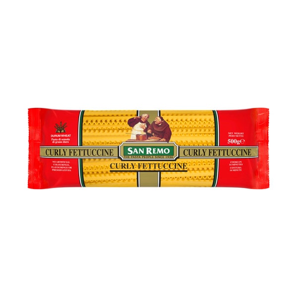 San Remo Curly Fettuccine Pasta No 80  | 500g