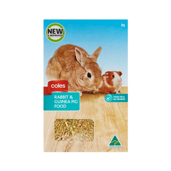 Coles Rabbit And Guinea Pig Food | 2kg