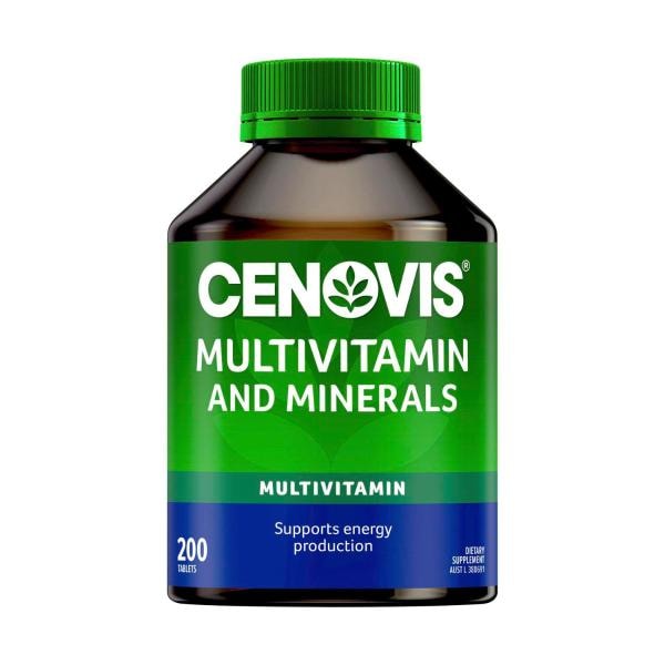 Cenovis Multivitamin + Minerals Tablets Multi For Energy | 200 pack