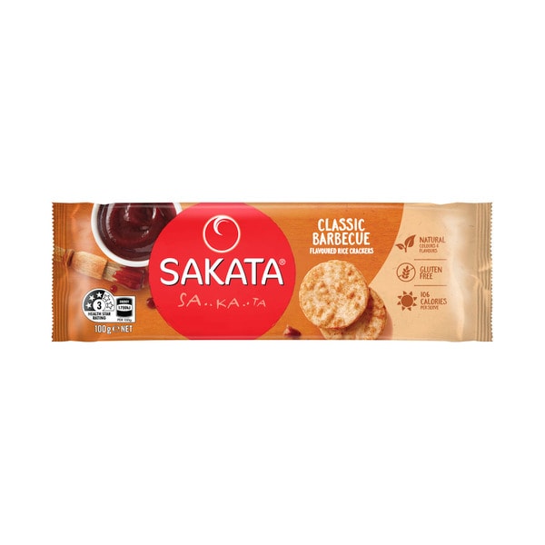 Sakata Classic BBQ Rice Crackers | 100g