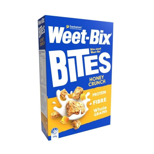 Sanitarium Weet-Bix Bites Crunchy Honey Cereal | 510g
