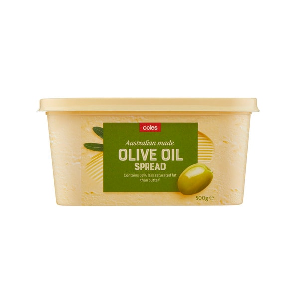 Coles Dairy Spread Olive Oil | 500g