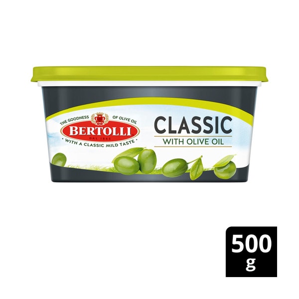 Bertolli Olive Oil Margarine Spread Classic | 500g