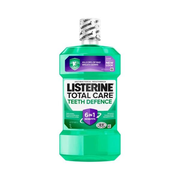 Listerine Teeth Defence Antibacterial Mouthwash | 1L