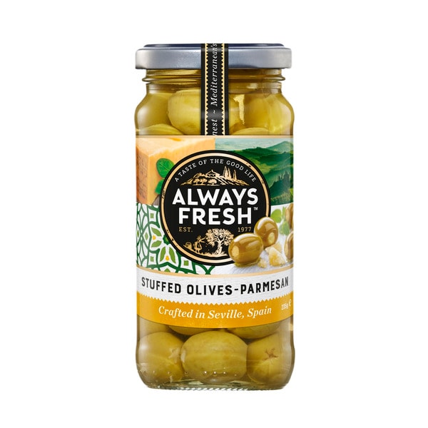 Always Fresh Stuffed Olives Parmesan | 235g