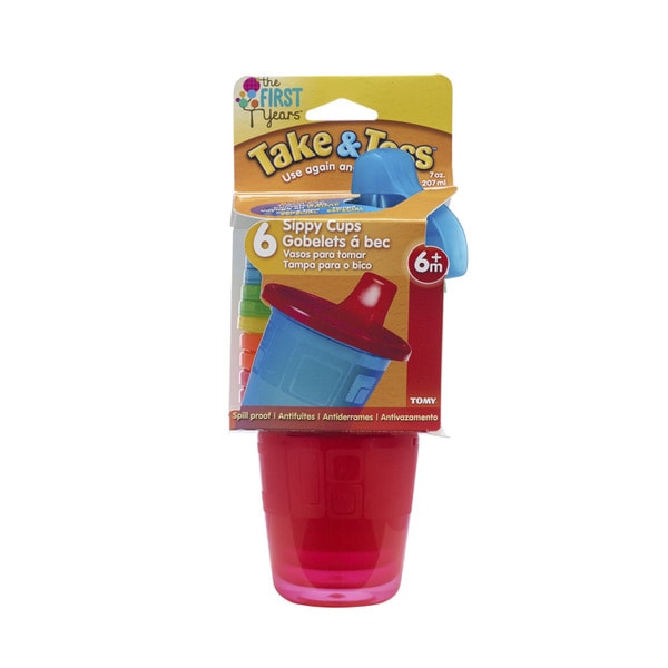 Tomy Take & Toss Sipper Cup | 6 pack