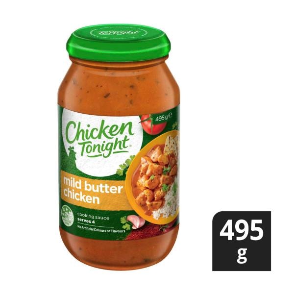 Chicken Tonight Indian Mild Butter Chicken Simmer Sauce | 495g