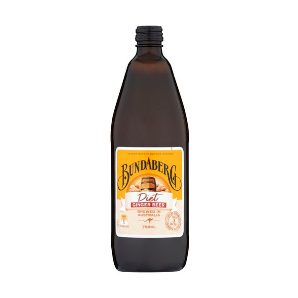 Bundaberg Brewed Diet Ginger Beer | 750mL