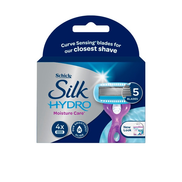 Schick Hydro Silk Blade Refill | 4 pack