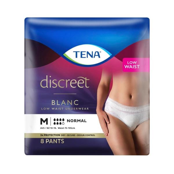 Tena Incontinence Pant For Women Medium | 8 pack