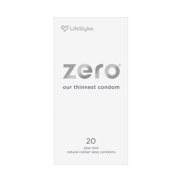 Lifestyles Zero Uber Thin Condoms | 20 pack