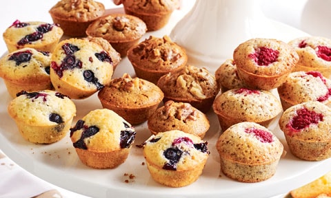 Mini Blueberry Friands