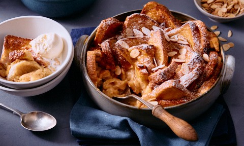 Michael Weldon's bread and butter pudding