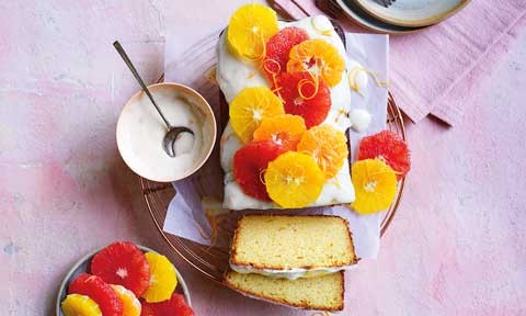Orange and ricotta loaf cake