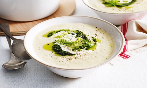 Fennel and parsnip soup