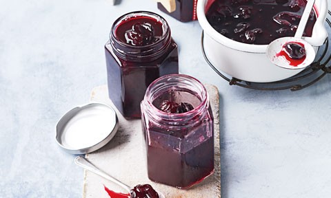 Vanilla cherry jam