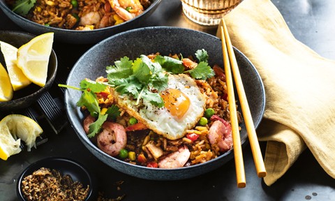 Slow cooker ‘fried’ rice