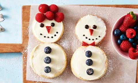 Snowpeople pikelets
