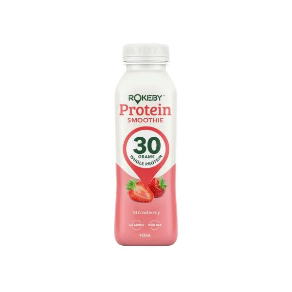 Rokeby Protein Rokeby Protein Smoothie Strawberry | 425mL
