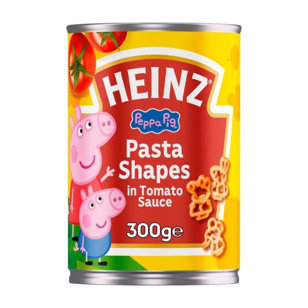 Heinz Heinz Peppa Pig Pasta Shapes In Tomato Sauce | 300g