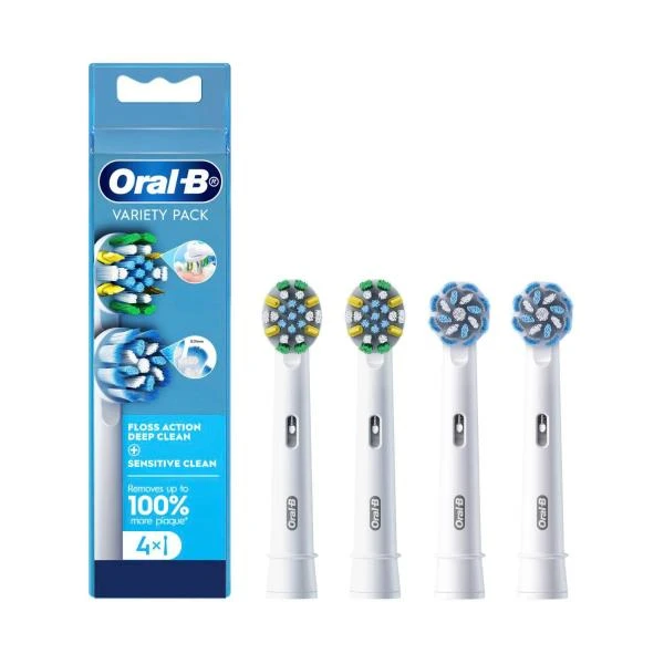 Oral B Variety Pack Refill Brush Heads | 4 Pack