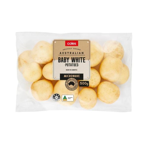 Coles Coles Baby White Potato Prepacked | 500g