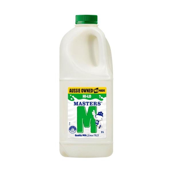 Masters Hi Lo Reduced Fat Milk | 2L