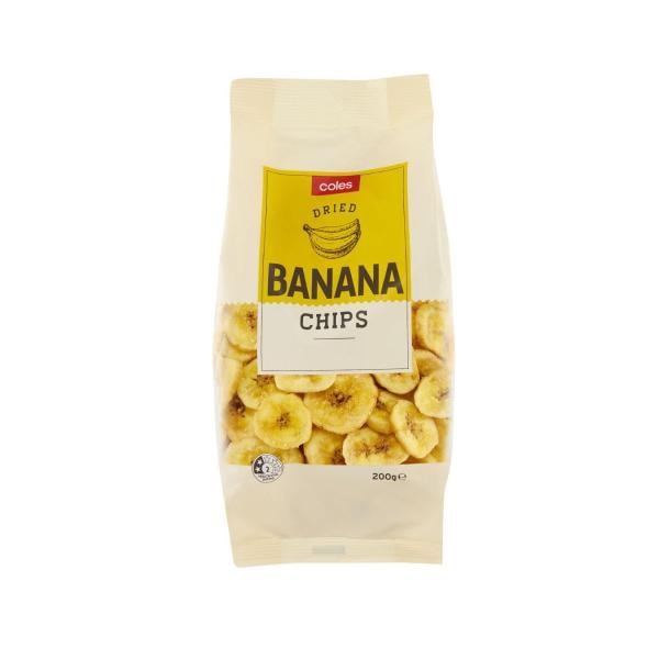 Coles Coles Banana Chips | 200g