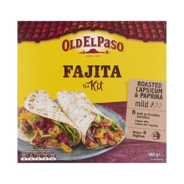 Old El Paso Old El Paso Mild Fajita Kit Mexican Style | 485g