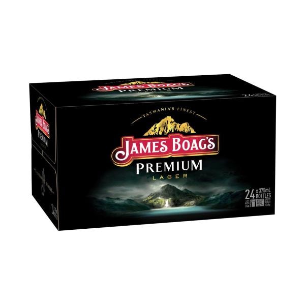James Boag's James Boags Premium Bottle 375ml | 24 Pack