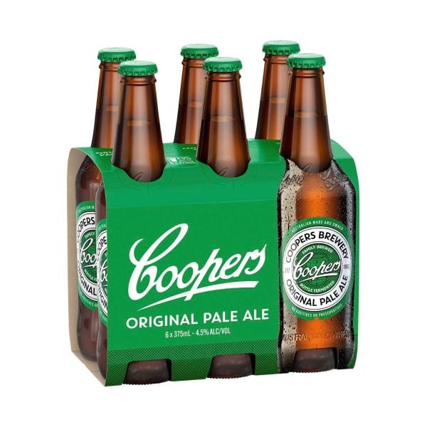 Coopers Coopers Original Pale Ale Bottle 375ml | 6 Pack