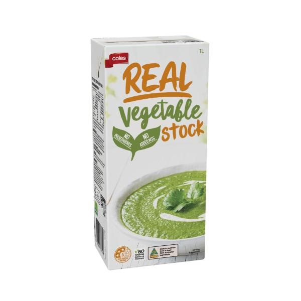 Coles Coles Liquid Real Stock Vegetable | 1L