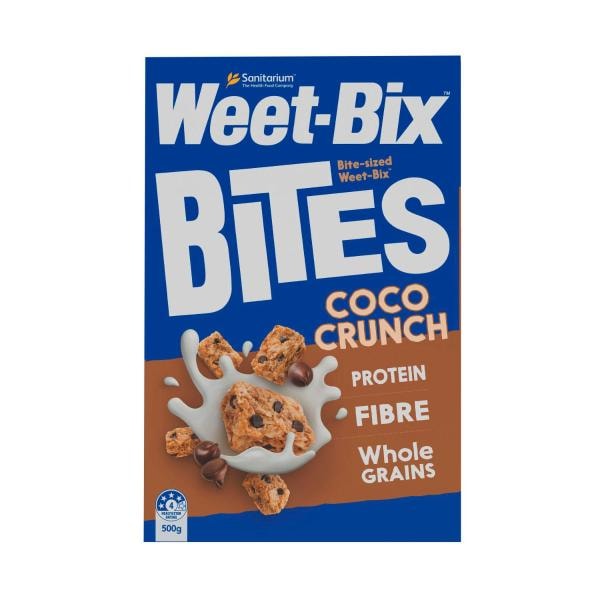 Sanitarium Sanitarium Weet-bix Bites Coco Crunch Breakfast Cereal | 500g