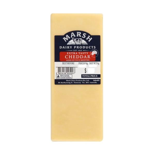 Marshs Dairy Extra Tasty Cheddar | approx. 300g