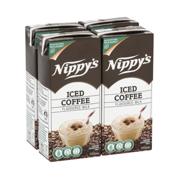 Nippy'S Nippy's Iced Coffee Flavoured Milk 4x350ml | 1.4L