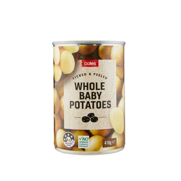 Coles Coles Whole Baby Potatoes | 410g