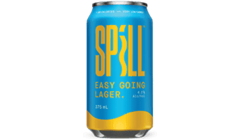 Image of Spill Easy Going Lager can.