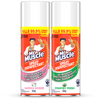 Mr Muscle disinfectant spray