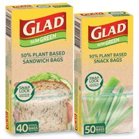 Glad to Be Green Sandwich Bags