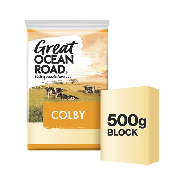 Great Ocean Road Colby Cheese Block | 500g
