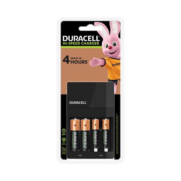 Duracell CEF14 Hi-Speed Rechargeable Battery Charger | 1 pack
