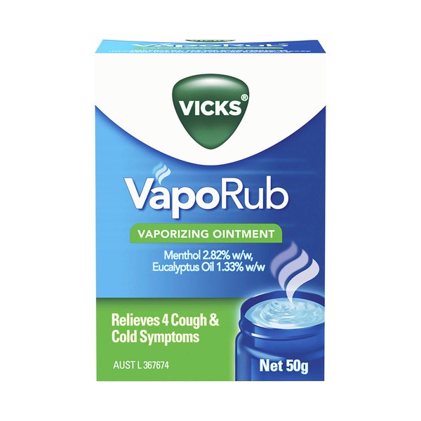 Vicks VapoRub Ointment Decongestant Chest Rub | 50g