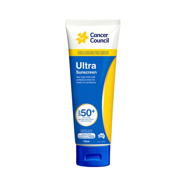 Cancer Council SPF 50+ Sunscreen Tube Ultra | 110mL