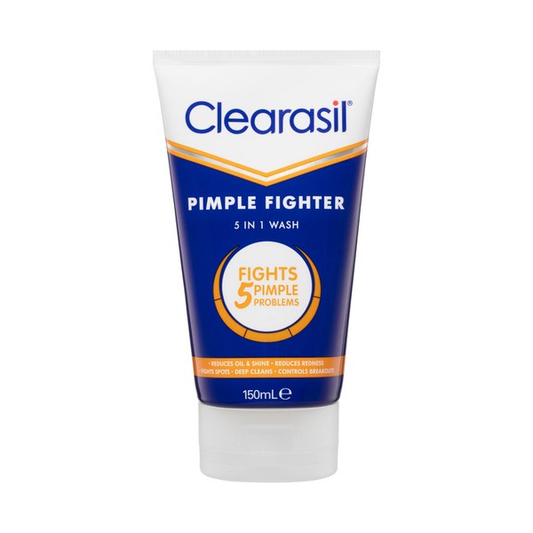 Clearasil 5 In 1 Pimple Fighter Face Wash | 150mL