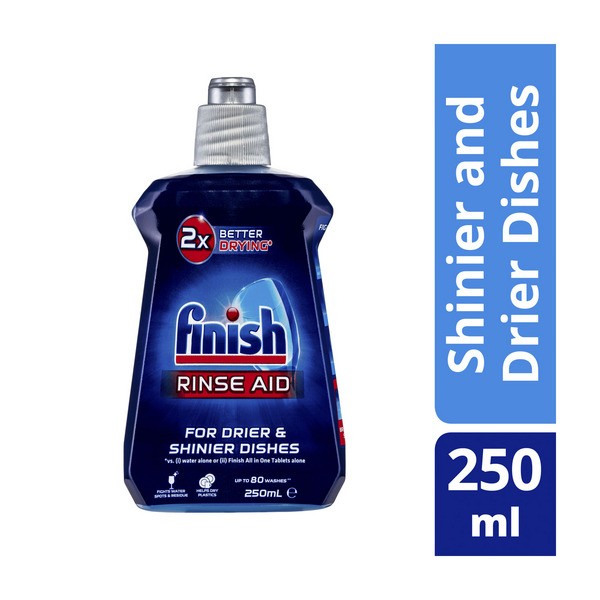 Finish Regular Rinse Aid For Drier & Shinier Dishes | 250mL